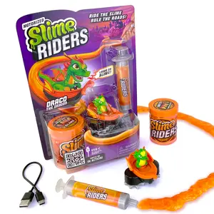 Slime Riders - Slime Race Track Builder with Motorized Rechargeable Car Slime Riders - Slime Race Track Builder with Motorized Rechargeable Car