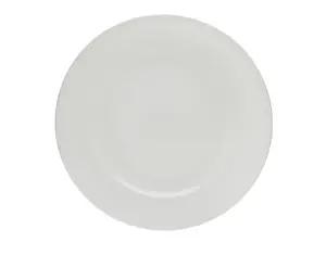 212 MAIN Godinger 70136 11 in. White Collectible Dinner Plate - Dishwasher-Safe Plate for Entertainment Use