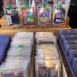 4 Top Loaders- NBA/NFL (Pick Your Chaser) Cards All Displayed