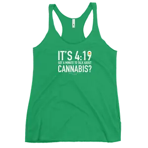 4:19 Got a Minute? Women's Racerback Tank