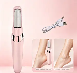 Electric Feet Callus Remover, Electronic Foot File Pedicure Tools,Waterproof Foot Scrubber File,Pedi Foot Care for Dead,Hard Cracked Dry Skin Manicure Nail Nail Care Cutics Nail Art white Compact Daily footcallusremover nail drill Electric Foot File