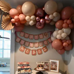 Boho Balloon Garland Birthday