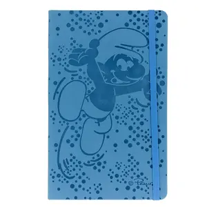 The Smurfs 80-Page Vegan Leather Notebook | 5 x 8 Inches