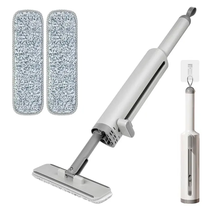 Self-Squeeze Mop With Crevice Brush