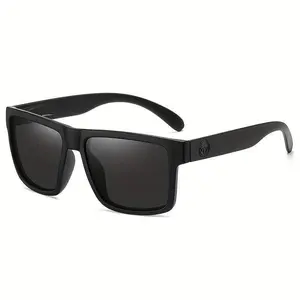 HeatWaves Square Fashion Glasses sunglasses for Men & Women - Polarized & Anti-Glare Mirrored Lenses,, Lightweight Durable Frame, Stylish Casual Design with Protective Case, Quality Eyewear, Accessories, Fashionconscious Buyers Safety Glasses