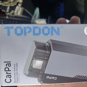 [Summervibes] TOPDON CarPal, OBD2 Scanner, Automotive Bluetooth Scanner, All System Diagnostic Tool for iOS & Android, Vehicle Health Check, 6 Maintenance Services, Smog Check, Repair Guide, Performance Test