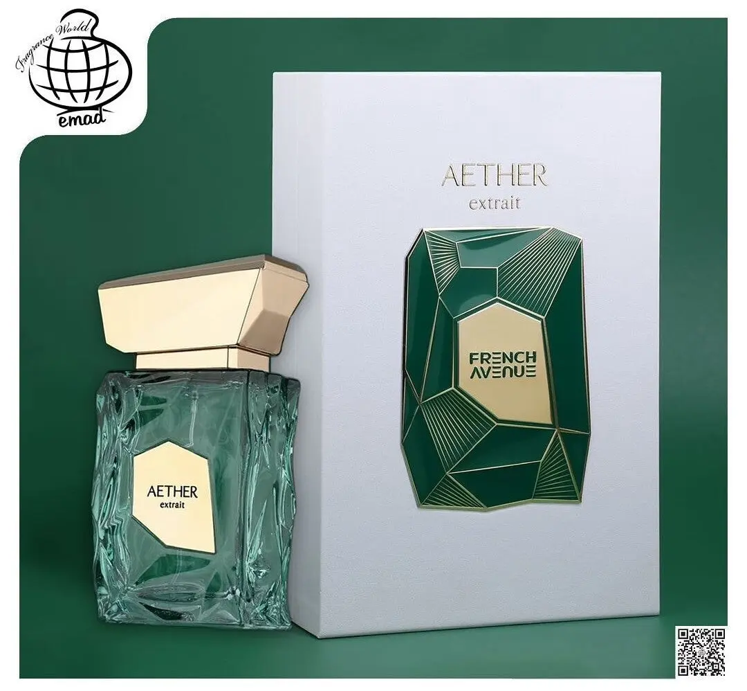 FRENCH AVENUE Aether Unisex Eau de Parfum, 100ML Citrus Fruity Floral Perfumes with Mandarin Orange, Cedar & Musk, Edp Spray, Fruity Gourmand Unisex Fragrance, Musk Amberwood, Masculinity And Femininity
