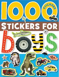 1000 Stickers for Boys [With Sticker(s)] -- Make Believe Ideas - Paperback