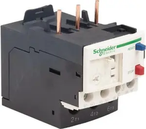 Schneider Electric 3 Pole, NEMA Size 00-1, 4 to 6 Amp, 690 VAC, Thermal NEMA Overload Relay Trip Class 20, For Use with LC1D09, LC1D12, LC1D18, LC1D25, LC1D32 and LC1D38 LRD10L