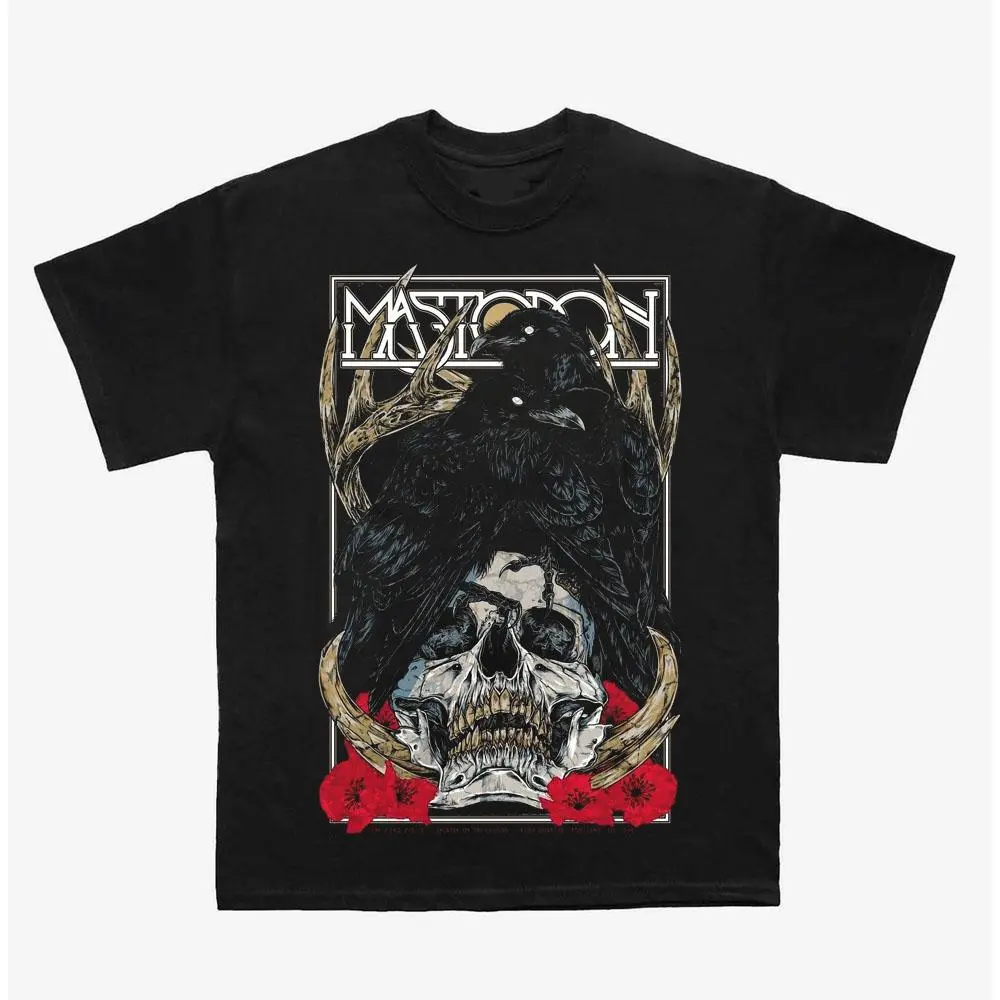 Mastodon Metal Band Tee, Progressive Rock Graphic Shirt, Casual Music Wear