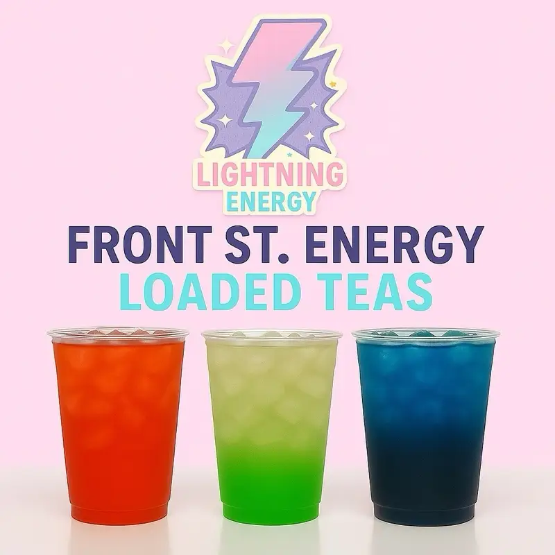 Loaded Tea Powdered Beverage Mix Flavors Sugar Free Caffeine
