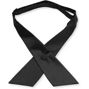 Women's or Men's Crossover  Tie Solid Color Continental Tie