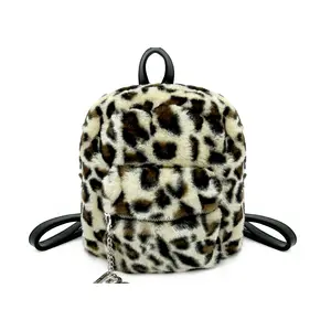 GILDA PARIS Faux Fur Backpack