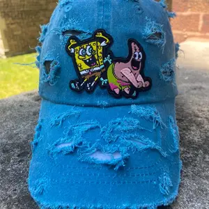 SpongeBob & Patrick Distressed Dad Cap