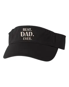 Best Dad Ever Embroidered Visor Dad Hat