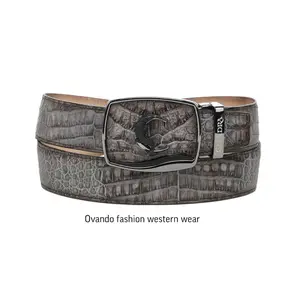 Men’s Cuadra Belt, Style BC481, Grey