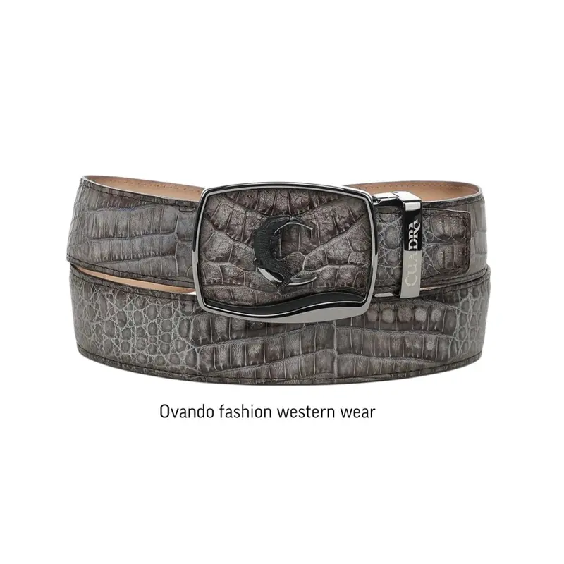 Men’s Cuadra Belt, Style BC481, Grey