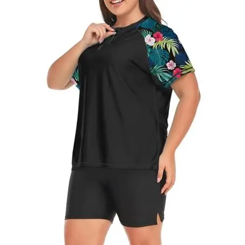 Zipper, Floral Black