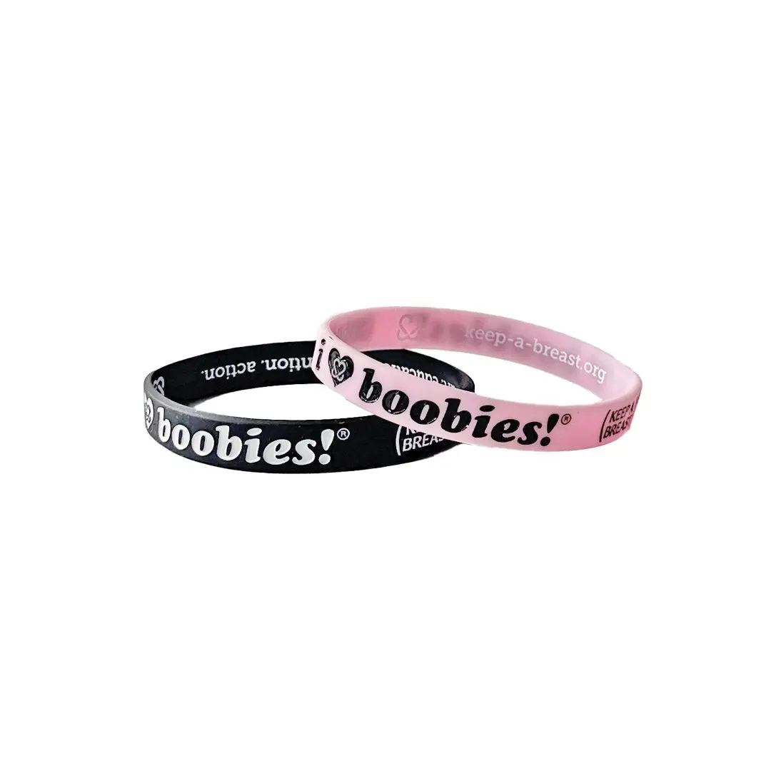i love boobies! Mini Bracelet Pack- Pink Licorice i love boobies! Mini Bracelet Pack- Pink Licorice