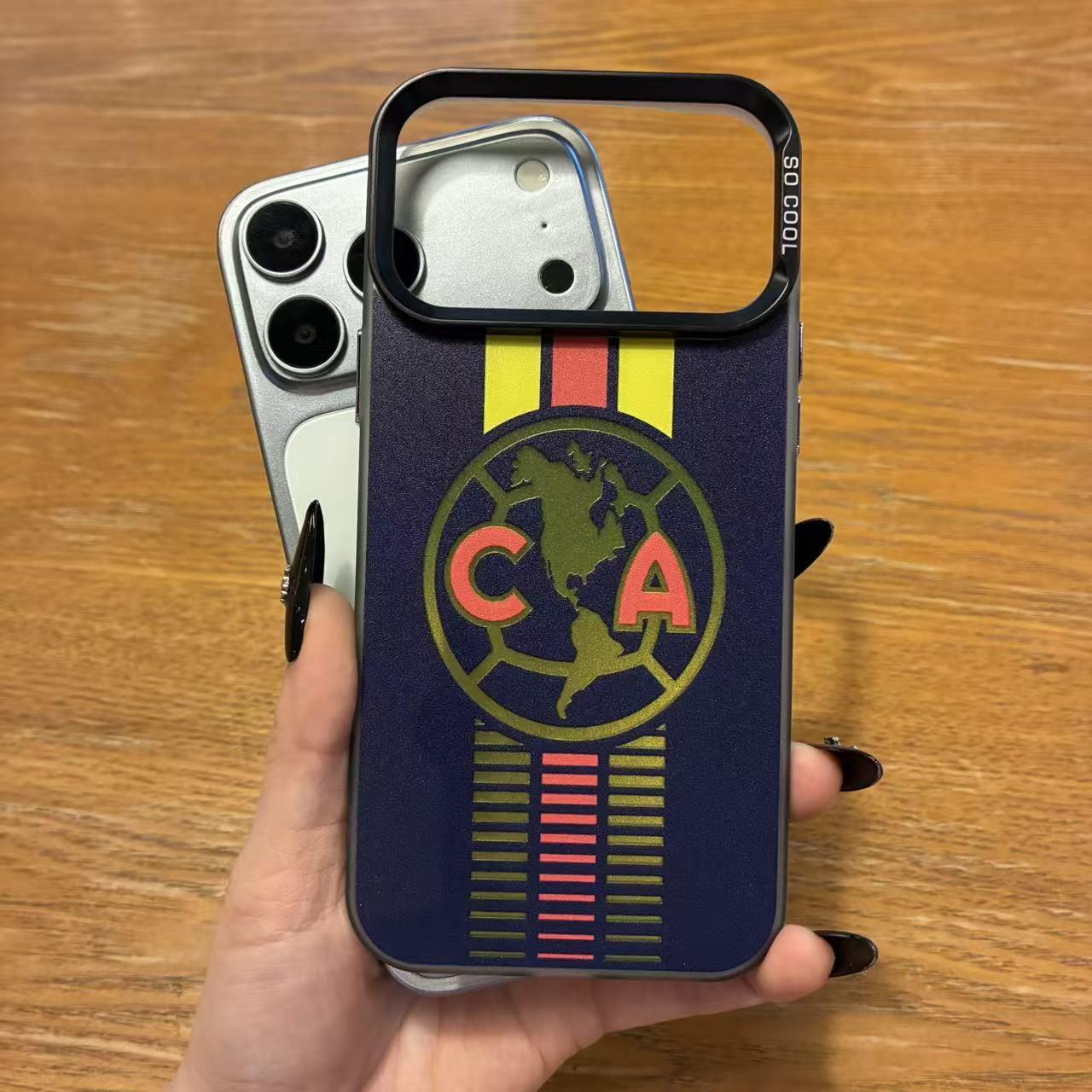 CA Las Águilas pattern Phone Case for iPhone 14/13/12/11/Xs Pro Max Plus & Samsung Galaxy 7/15/16/22/23/24/25/26 Ultra/Plus, Full Camera Protection, 4-Corner Shockproof, Anti-Drop CA Las Águilas pattern Phone Case for iPhone 14/13/12/11/Xs Pro Max Plus & Samsung Galaxy 7/15/16/22/23/24/25/26 Ultra/Plus, Full Camera Protection, 4-Corner Shockproof, Anti-Drop
