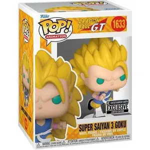 Dragon Ball GT Super Saiyan 3 Goku Funko Pop! Vinyl Figure #1633 - Entertainment Earth Sticker