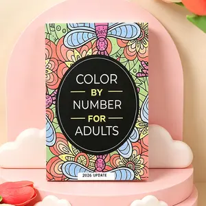 Adult Coloring Book 2026 Update, Stress Relief Mandala and Floral Coloring Book, Mindfulness Relaxation Art Activity Book for Beginners and Seniors