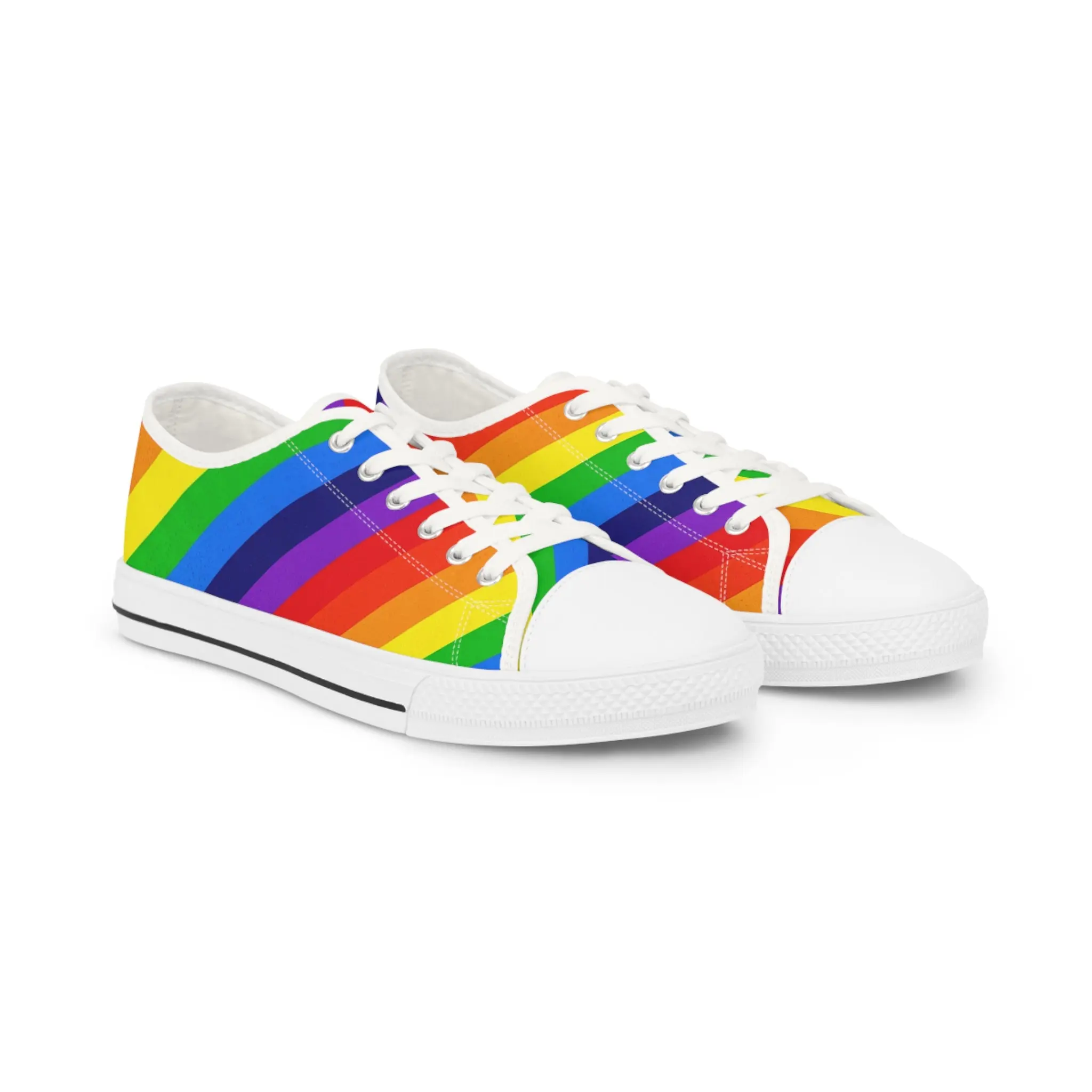 Rainbow Pride Low Top Sneakers