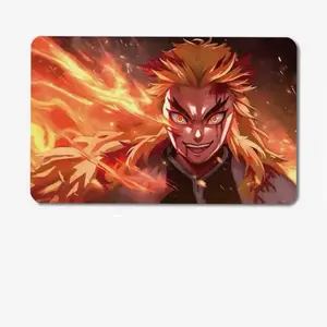 Ren Goku Demon Slayer Credit Card Sticker Decal Skin Ren Goku Demon Slayer Credit Card Sticker Decal Skin