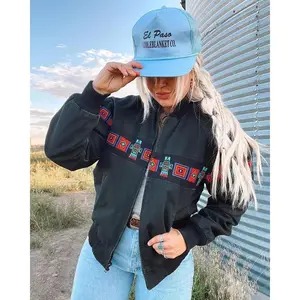 High Desert Horizon Women's Bomber Jacket GARMENTARY