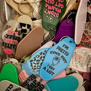 Motel Keychain - Stylish Keychain with Unique Design Elements