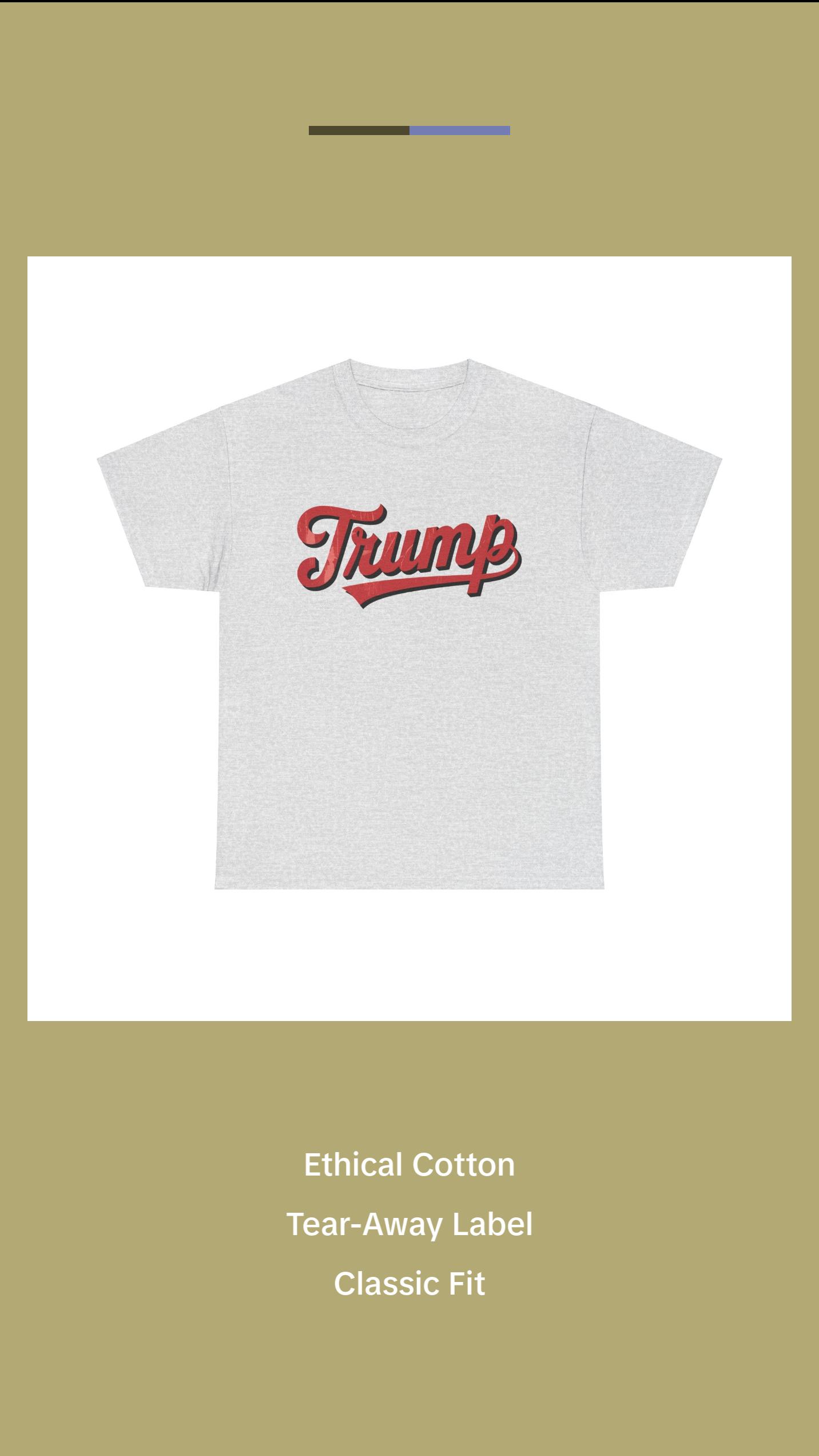 Trump - Unisex Heavy Cotton Tee
