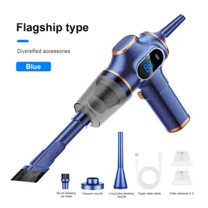 12000Pa Mini Car Vacuum Cleaner Portable Cordless Handheld Vacuum Cleaner, Vacuum Cleaner & Air Purifier, Sofa, Office, Pet, Home， Smart Power Display steam cleaner handheld cleaner fantik  car air duster wireless handheld