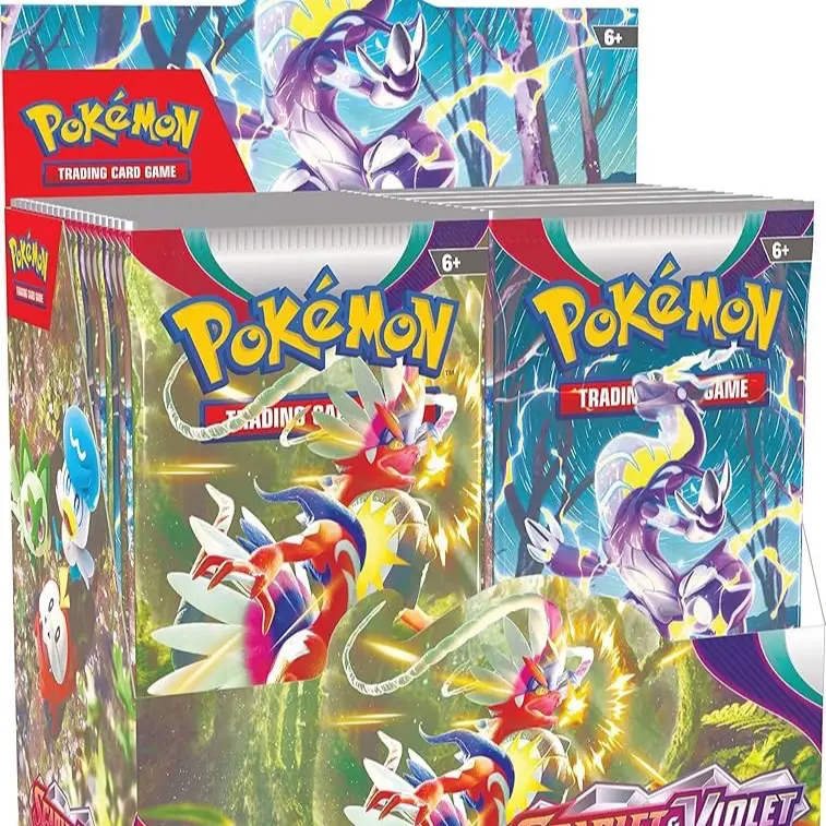 Pokmon TCG: Scarlet & Violet Base Set - Booster Box (36 Packs) - Includes 36 Packs of Trading Cards with 10 Cards & 1 Basic Energy per Pack - TikTok Shop Pokmon TCG: Scarlet & Violet Base Set - Booster Box (36 Packs) - Includes 36 Packs of Trading Cards with 10 Cards & 1 Basic Energy per Pack - TikTok Shop