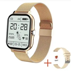 Smart Watch with 2.01 Inch HD Screen, Wireless Calling, Alarm, Messages, Sports Mode, Music Control, Unisex, Alloy Case, USB PD Charging, Wearable Smartwatch, Smartwatch for Fitness