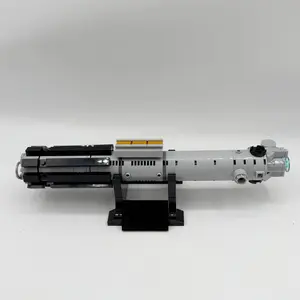 Moc Classic Movie Ank-Lightsaber Building Blocks Set Building Kit Includes Base & Paper Manual Assembly Model Toy Perfect Gift for Family Friends