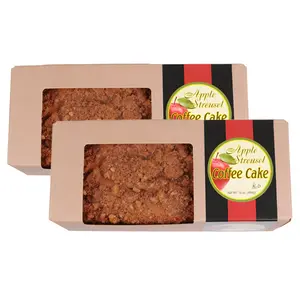SALE | Apple Streusel Coffee Cake | Pack of 2 | 1 lb | Beatrice Bakery