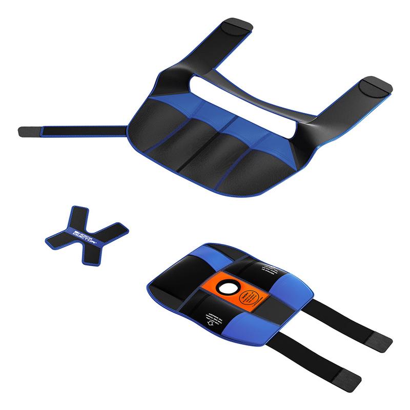 Shock Doctor ICE Recovery Shoulder Elbow Compression Wrap - Gel Support for Sprain Relief & Injury Support - Adjustable Straps for Enhanced Comfort - 6 Removable Gel Packs - Premium N-Tex Neoprene - HSA/FSA Eligible