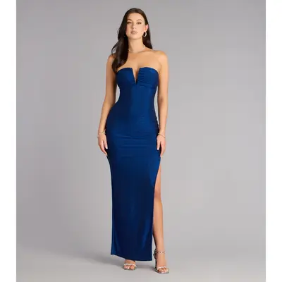 gold maxi dress Paros ~ Pleated making this gown the MD1.14 The 90s Fashion Revival Size:S | 24 (for waist size 28