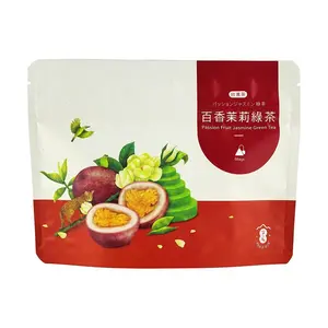 EATEA120 Taiwan Passion Fruit Jasmine Green Tea Bags - 6 Pack (15g) - Authentic Taiwanese Fruit Tea Blend