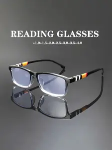 Fashion Reading Glasses, Ultra-Light Eye Protection Reader Eyeglasses for Men and Women – Stylish Comfortable Lenses,christmas gifts