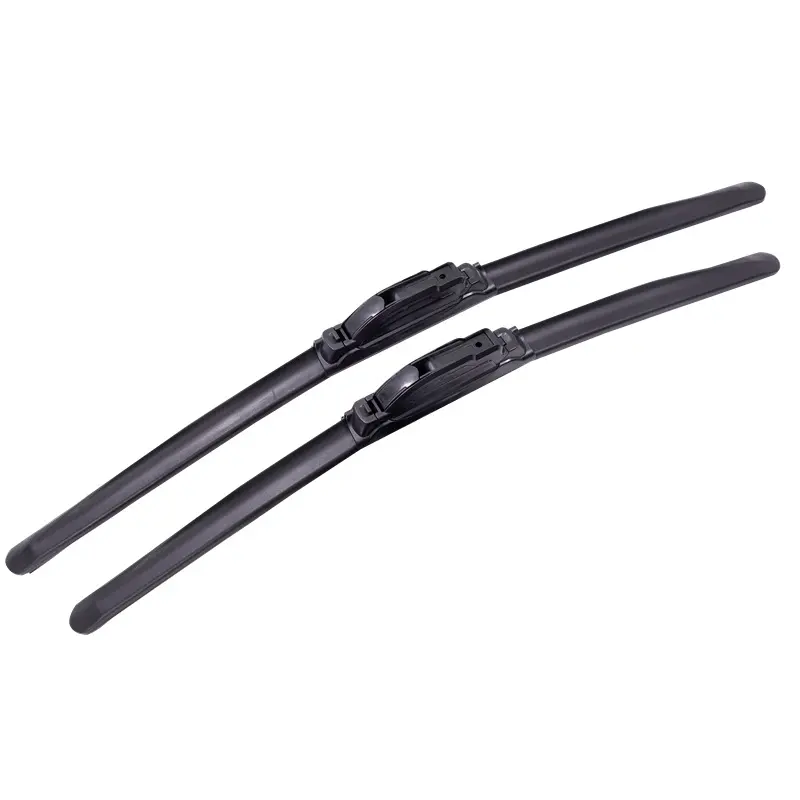 Automotive Silicone Windshield Wiper Blades, Universal Fit, 20x1in, Bone-Free Flexible Design, Easy Press-On Installation, Ultra-Quiet, Rainproof, Streak-Free, Ozone-Resistant, Durable Replacement Parts with Smooth and Efficient Wiping Action
