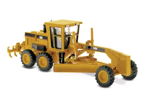 CAT Caterpillar 140H Motor Grader w/ Operator (Core Classics) 1:50 Scale Model - Diecast Masters 85030C