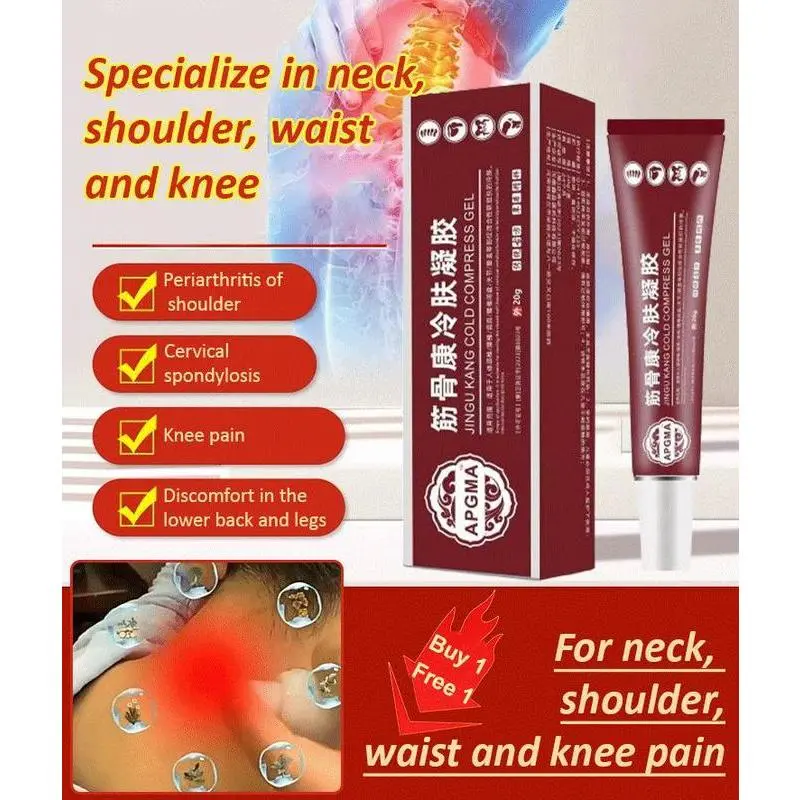 Joint Pain Relief Gel - Arthritis Knee Back Support for Muscle Stiffness, Inflammation and Sports Recovery - Fast Acting Formula with Natural Ingredients