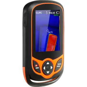 VEVOR Thermal Imaging Camera, 256 x 192 IR Resolution Pocket Infrared Thermal Imager with WiFi, 25Hz Refresh Rate Thermal Camera Pocket with 3.2" Touch Screen, 0.3MP Visual Camera, -4 ℉ -1022 ℉ , IP54