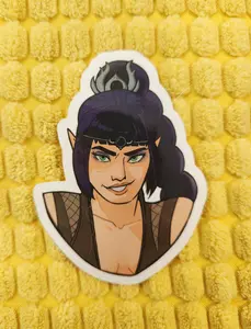 Shadowheart Baldur's Gate 3 Vinyl Sticker