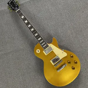 Golden Fine Lightning Electric Guitar - Rosewood Fingerboard, HH Pickups, Chrome Hardware, With Guard Plate, 22-Fret, 6-String, In Stock