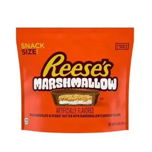 Reese's Marshmallow Snack Size Milk Chocolate & Peanut Butter with Marshmallow Flavored Filling 9.35 oz