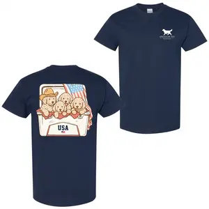 American Boy - Goldendoodle Tshirt/Sweatshirt/Hoodiet, 2-sided Graphic Tees, Cute Dog Shirt for Men and Women, Menswear Streetwear, Casual Summer Top