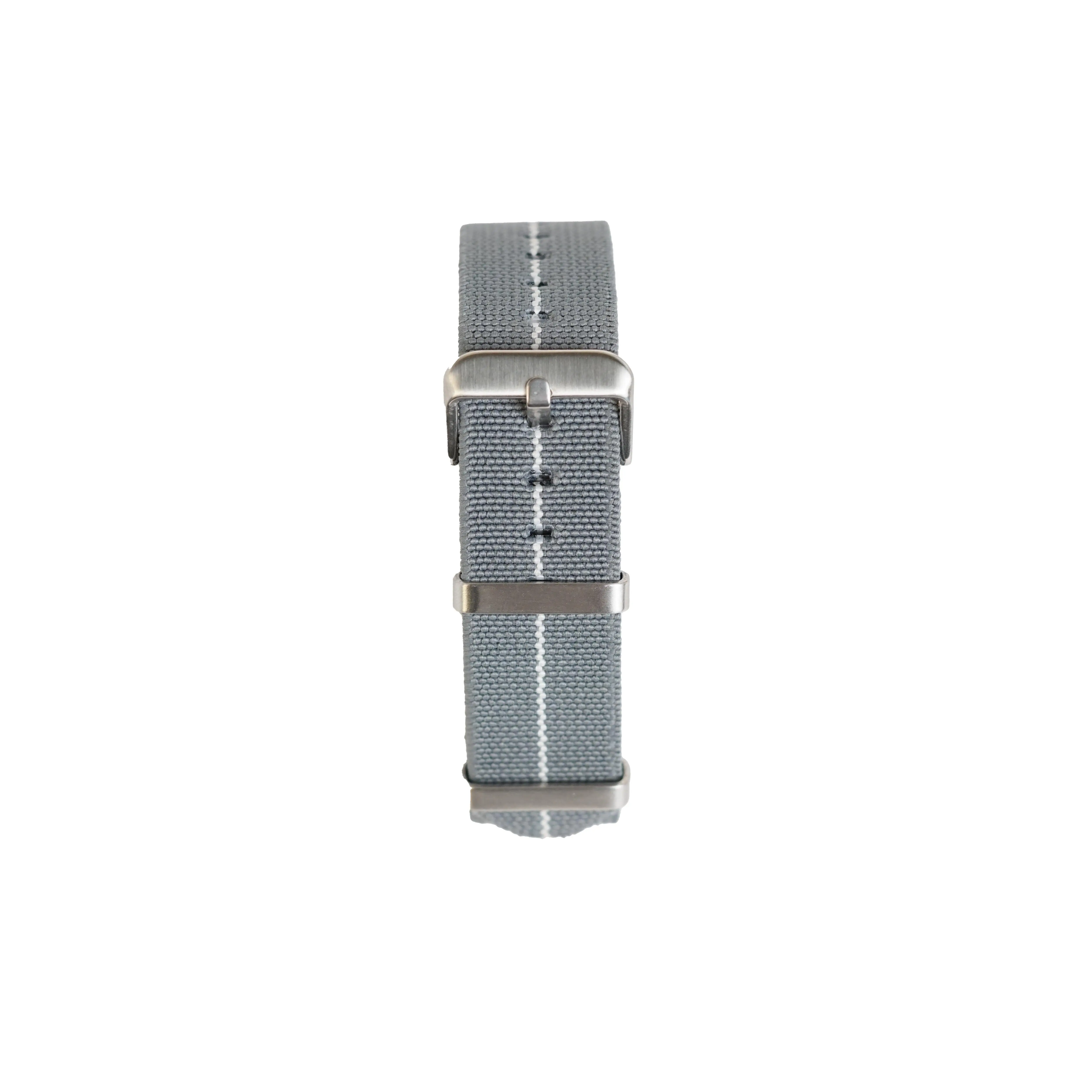 Nato Nylon Steel Blue Elastic Strap