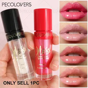 1PC Crystal Jelly Lip Oil - Moisturizing, Prevents Chapped Lips, Rich in Color, Can Be Superimposed, Long-lasting, Suitable for Use in And Winter, Lip Moisturizer